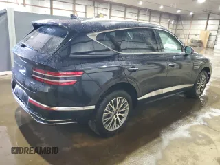 2025 Genesis GV80 Standard with VIN KMUHFESB1SU242026, listed as a Copart auction lot 61806355 with 12,125 mi miles and Clean title. Bid and sale history available at DreamBid. Image 3.