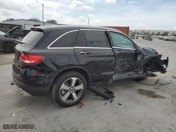 2019 Mercedes-Benz GLC with VIN WDC0G4KB3KV134325, listed as a Copart auction lot 50465055 with 94,083 mi miles and Non Repairable. Bid and sale history available at carsss.com. Image 3.