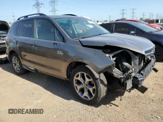 2017 Subaru Forester Touring with VIN JF2SJATC2HH416423, listed as a Copart auction lot 60541835 with 102,803 mi miles and Salvage title. Bid and sale history available at DreamBid. Image 4.