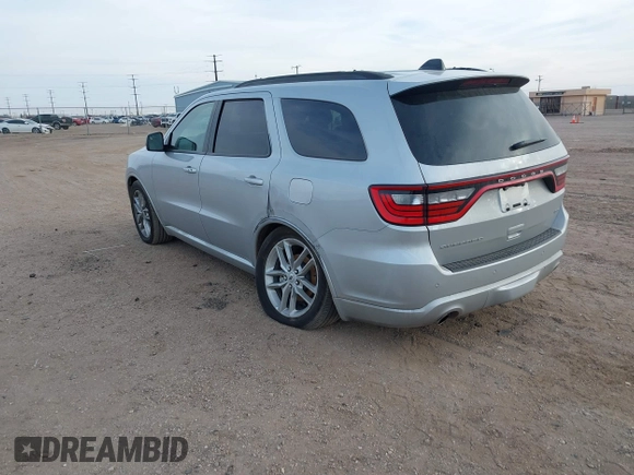 2024 Dodge Durango GT Plus with VIN 1C4RDHDG3RC189756, listed as a IAAI auction lot 41541883 with 31,150 mi miles and . Bid and sale history available at DreamBid. Image 3.