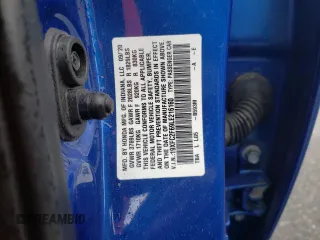 2020 Honda Civic LX with VIN 19XFC2F69LE216160, listed as a Copart auction lot 51995595 with 62,566 mi miles and Salvage Title. Bid and sale history available at DreamBid. Image 14.