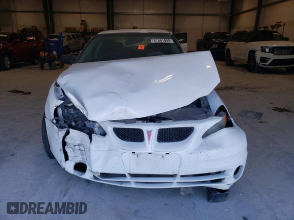 2004 Pontiac Grand Am SE1 with VIN 1G2NF52E74C198224, listed as a Copart auction lot 87881955 with 282,600 mi miles and Salvage Title. Bid and sale history available at carsss.com. Image 5.