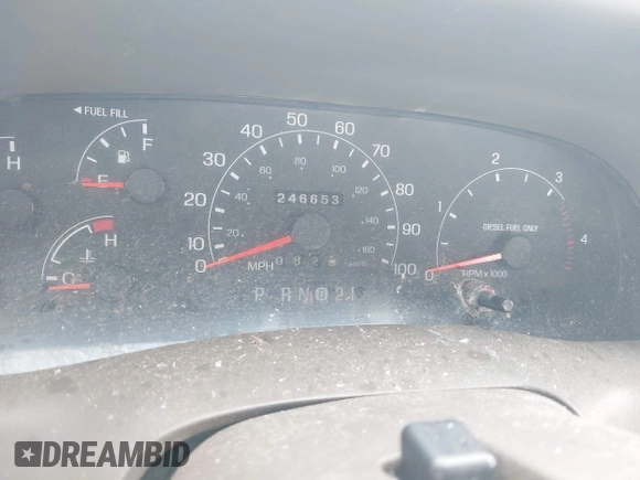 2000 Ford F-250 XL with VIN 1FTNX21F6YEE33630, listed as a IAAI auction lot 42702025 with 246,653 mi miles and . Bid and sale history available at DreamBid. Image 7.