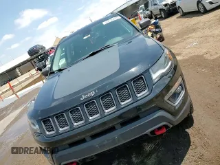 2017 Jeep Compass Trailhawk z VIN 3C4NJDDB4HT636215, wystawiony jako Copart lot #61841315 z przebiegiem 77 872 mil mil oraz Szkoda całkowita • Salvage title. Historia ofert i sprzedaży dostępna na DreamBid. Obrazek 14.