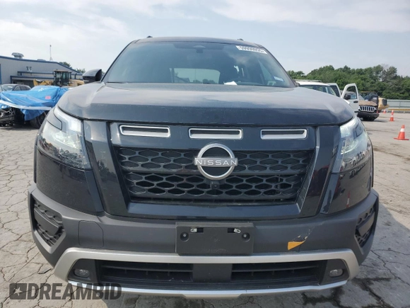 2024 Nissan Pathfinder Rock Creek with VIN 5N1DR3BD6RC274142, listed as a Copart auction lot 59990055 with 9,921 mi miles and Salvage title. Bid and sale history available at DreamBid. Image 5.