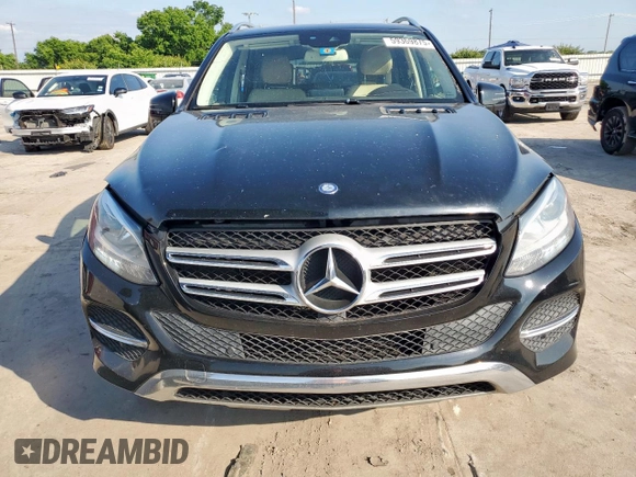 2016 Mercedes-Benz GLE 350 with VIN 4JGDA5JBXGA662373, listed as a Copart auction lot 59369875 with 178,384 mi miles and Salvage title. Bid and sale history available at DreamBid. Image 5.