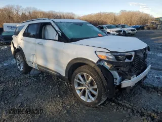 2023 Ford Explorer Platinum with VIN 1FM5K8HC9PGA51359, listed as a Copart auction lot 86424084 with 36,699 mi miles and Salvage title. Bid and sale history available at DreamBid. Image 4.