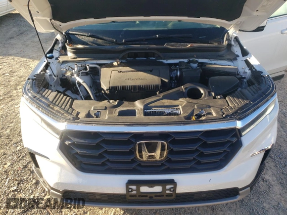 2024 Honda Pilot EX-L 8 Passenger with VIN 5FNYG1H43RB017787, listed as a Copart auction lot 74529124 with 26,197 mi miles and Salvage Title. Bid and sale history available at carsss.com. Image 13.