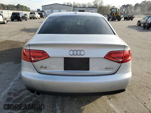 2011 Audi A4 Premium с VIN WAUAFAFL8BN000924, выставлен на аукционе Copart как лот 49418905 с пробегом 107 693 миль миль и Списание • Salvage title. История ставок и продаж доступна на DreamBid. Изображение 6.