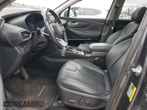2019 Hyundai Santa Fe Limited with VIN 5NMS5CAD6KH133975, listed as a Copart auction lot 81969714 with 99,275 mi miles and Salvage Title. Bid and sale history available at carsss.com. Image 7.
