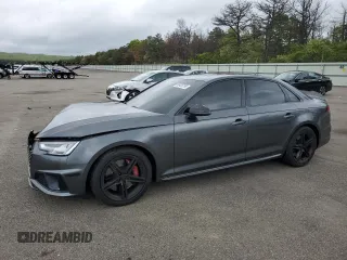 2019 Audi S4 Premium Plus z VIN WAUB4AF48KA115193, wystawiony jako Copart lot #58429795 z przebiegiem 53 054 mil mil oraz Szkody całkowita. Historia ofert i sprzedaży dostępna na DreamBid. Obrazek 1.