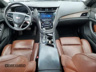 2016 Cadillac CTS Premium Collection AWD with VIN 1G6AZ5SX2G0117173, listed as a Copart auction lot 56506015 with 64,243 mi miles and Salvage title. Bid and sale history available at DreamBid. Image 8.
