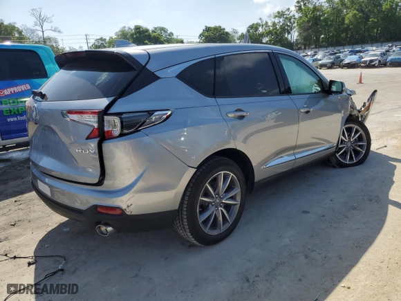 2019 Acura RDX w/Technology Pkg with VIN 5J8TC1H54KL017185, listed as a Copart auction lot 51493585 with 48,348 mi miles and Non Repairable. Bid and sale history available at carsss.com. Image 3.