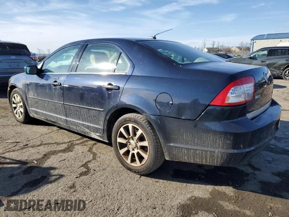 2008 Mercury Milan with VIN 3MEHM07Z18R651689, listed as a Copart auction lot 44490245 with 162,311 mi miles and Salvage Title. Bid and sale history available at carsss.com. Image 2.