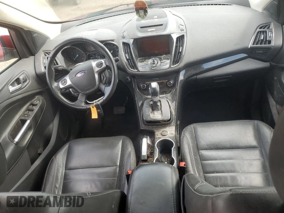 2014 Ford Escape Titanium with VIN 1FMCU9J94EUE49129, listed as a Copart auction lot 54357125 with 205,519 mi miles and Salvage Title. Bid and sale history available at carsss.com. Image 8.