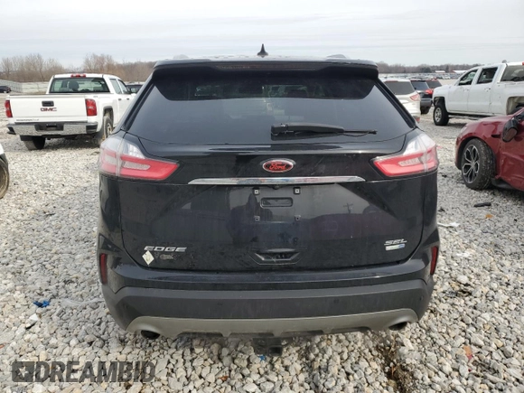 2020 Ford Edge SEL with VIN 2FMPK4J97LBA71563, listed as a Copart auction lot 48284325 with 78,297 mi miles and Salvage Title. Bid and sale history available at DreamBid. Image 6.