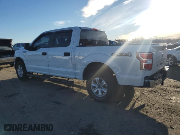 2019 Ford F-150 XL with VIN 1FTEW1EB7KFC23883, listed as a Copart auction lot 50324165 with 161,836 mi miles and Salvage Title. Bid and sale history available at carsss.com. Image 2.