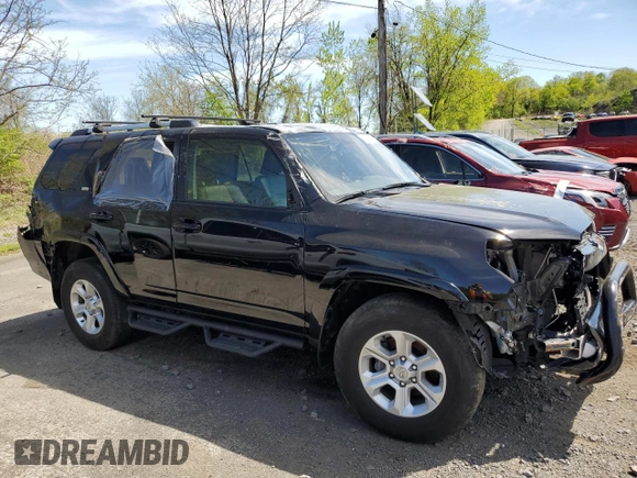 2023 Toyota 4Runner SR5 Premium with VIN JTENU5JR0P6088961, listed as a Copart auction lot 55320975 with 42,118 mi miles and Salvage title. Bid and sale history available at DreamBid. Image 4.