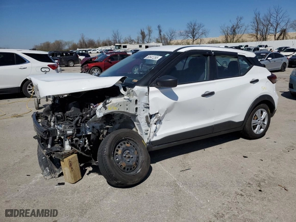 2021 Nissan Kicks S with VIN 3N1CP5BV9ML550064, listed as a Copart auction lot 50641265 with 0 mi miles and Salvage Title. Bid and sale history available at carsss.com. Image 1.