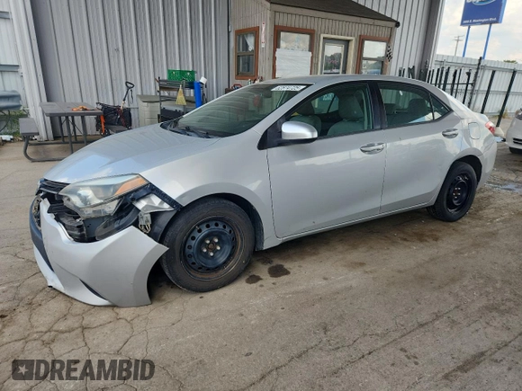 2014 Toyota Corolla L with VIN 2T1BURHE3EC208422, listed as a Copart auction lot 62874725 with 236,722 mi miles and Clean title. Bid and sale history available at DreamBid. Image 1.