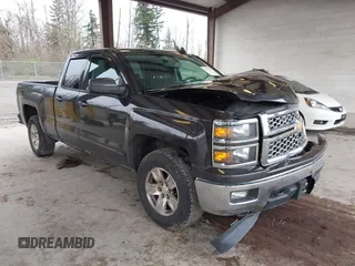 2015 Chevrolet Silverado 1500 LT with VIN 1GCVKREC3FZ430536, listed as a IAAI auction lot 41910194 with 131,541 mi miles. Bid and sale history available at carsss.com. Image 1.
