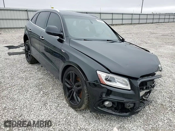 2017 Audi SQ5 Premium Plus with VIN WA1CCAFPXHA005026, listed as a Copart auction lot 43658455 with 83,642 mi miles and Salvage Title. Bid and sale history available at DreamBid. Image 11.