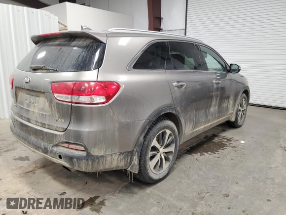 2016 Kia Sorento EX with VIN 5XYPHDA51GG103635, listed as a Copart auction lot 47126725 with 187,003 mi miles and Salvage Title. Bid and sale history available at carsss.com. Image 3.