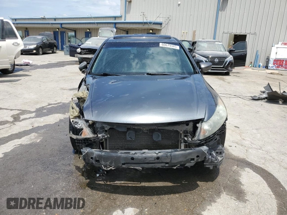 2011 Honda Accord EX with VIN 1HGCP2F70BA006999, listed as a Copart auction lot 60679345 with 264,275 mi miles and Salvage title. Bid and sale history available at DreamBid. Image 5.