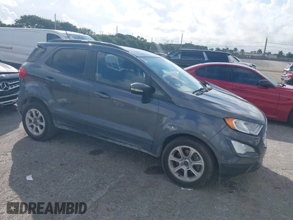 2021 Ford EcoSport SE with VIN MAJ3S2GE4MC444447, listed as a IAAI auction lot 41482594 with 70,881 mi miles and . Bid and sale history available at DreamBid. Image 1.
