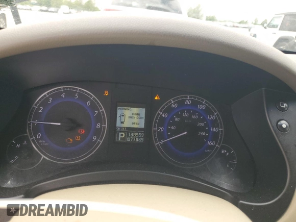 2013 Infiniti EX Journey с VIN JN1BJ0HR8DM481965, выставлен на аукционе Copart как лот 57401075 с пробегом 138 969 миль миль и Списание • Salvage title. История ставок и продаж доступна на DreamBid. Изображение 9.