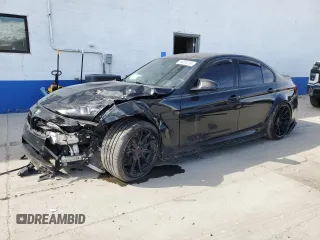 2017 BMW M3 with VIN WBS8M9C53H5G83759, listed as a Copart auction lot 44418154 with 96,795 mi miles. Bid and sale history available at carsss.com. Image 1.