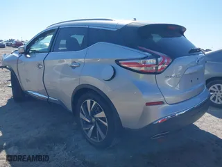 2015 Nissan Murano S with VIN 5N1AZ2MG5FN247230, listed as a IAAI auction lot 41783518 with 111,699 mi miles. Bid and sale history available at carsss.com. Image 3.