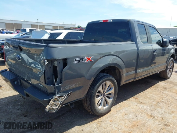 2018 Ford F-150 XL с VIN 1FTEX1CP8JFD33741, выставлен на аукционе IAAI как лот 42597030 с пробегом 74 302 миль миль и . История ставок и продаж доступна на DreamBid. Изображение 4.