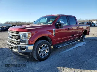 2022 Ford Super Duty F-250 SRW XL with VIN 1FT7W2B67NEE78646, listed as a Copart auction lot 50261735 with 64,603 mi miles and Salvage Title. Bid and sale history available at carsss.com. Image 1.