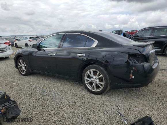 2012 Nissan Maxima 3.5 S with VIN 1N4AA5AP3CC823900, listed as a Copart auction lot 53639995 with 98,831 mi miles and Salvage Title. Bid and sale history available at carsss.com. Image 2.