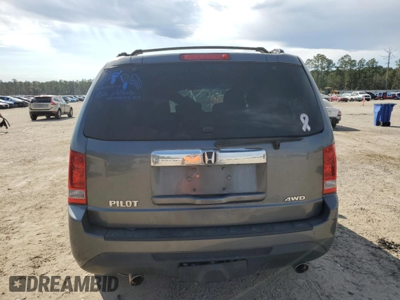 2013 Honda Pilot EX-L with VIN 5FNYF4H68DB004970, listed as a Copart auction lot 42654905 with 137,854 mi miles and Salvage Title. Bid and sale history available at carsss.com. Image 6.