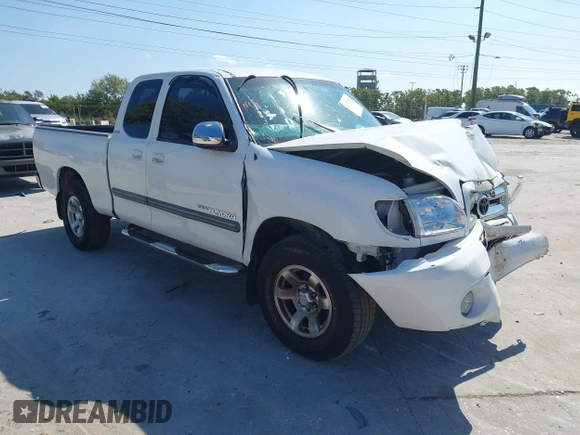 2003 Toyota Tundra SR5 with VIN 5TBRT34113S413221, listed as a IAAI auction lot 41797319 with 162,603 mi miles and . Bid and sale history available at DreamBid. Image 1.