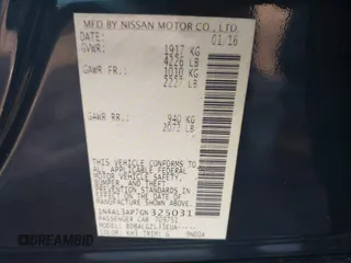 2016 Nissan Altima S z VIN 1N4AL3AP7GN325031, wystawiony jako IAAI lot #42403261 z przebiegiem 304 819 mil mil oraz . Historia ofert i sprzedaży dostępna na DreamBid. Obrazek 9.