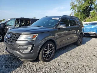 2016 Ford Explorer Sport with VIN 1FM5K8GT6GGC82303, listed as a Copart auction lot 58893055 with 96,581 mi miles and Salvage title. Bid and sale history available at DreamBid. Image 1.