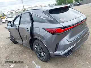 2023 Lexus RX 500h F Sport Performance with VIN 2T2BCMEA8PC001532, listed as a IAAI auction lot 42674608 with 22,051 mi miles and . Bid and sale history available at DreamBid. Image 3.