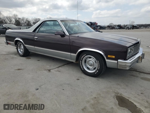 1987 GMC Caballero z VIN 3GTCW80H3HS801798, wystawiony jako Copart lot #49308615 z przebiegiem 91 576 mil mil oraz Czysty tytuł • Clean title. Historia ofert i sprzedaży dostępna na DreamBid. Obrazek 4.