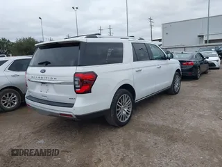 2023 Ford Expedition Max Limited z VIN 1FMJK2A86PEA55771, wystawiony jako IAAI lot #41290472 z przebiegiem 39 663 mil mil oraz . Historia ofert i sprzedaży dostępna na DreamBid. Obrazek 4.