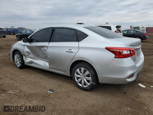 2018 Nissan Sentra S with VIN 3N1AB7AP4JY309984, listed as a Copart auction lot 47493825 with 125,086 mi miles and Salvage Title. Bid and sale history available at carsss.com. Image 2.