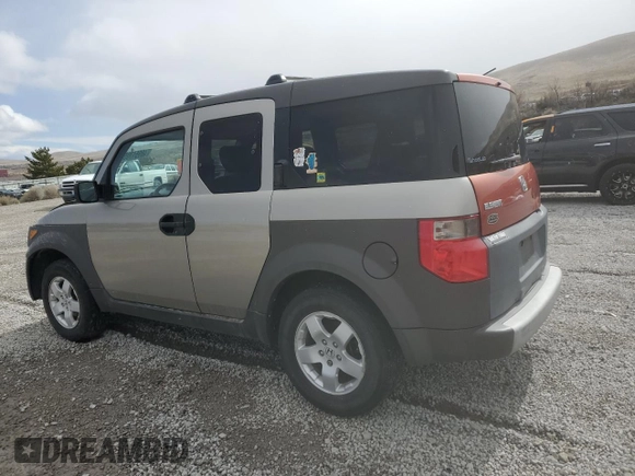 2004 Honda Element EX with VIN 5J6YH28624L006204, listed as a Copart auction lot 48951705 with 187,840 mi miles and Salvage Title. Bid and sale history available at DreamBid. Image 2.