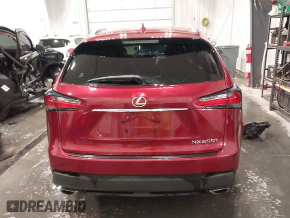 2016 Lexus NX 200t with VIN JTJYARBZ0G2049713, listed as a IAAI auction lot 41922296 with 132,526 mi miles. Bid and sale history available at carsss.com. Image 17.