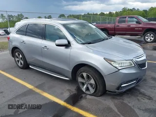 2016 Acura MDX with VIN 5FRYD3H21GB009055, listed as a IAAI auction lot 42012020 with 132,058 mi miles and . Bid and sale history available at carsss.com. Image 1.