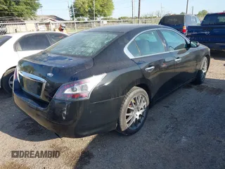 2014 Nissan Maxima S with VIN 1N4AA5AP4EC463104, listed as a IAAI auction lot 42005166 with Not Provided miles and . Bid and sale history available at DreamBid. Image 4.