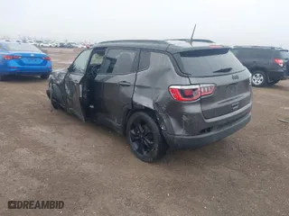2020 Jeep Compass Latitude w/Sun/Safety Pkg with VIN 3C4NJCBB5LT105255, listed as a IAAI auction lot 41569662 with 108,307 mi miles. Bid and sale history available at carsss.com. Image 3.