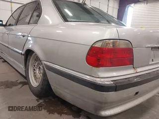 2001 BMW 7 Series 740iA with VIN WBAGG83421DN88756, listed as a IAAI auction lot 41086038 with 1 mi miles. Bid and sale history available at carsss.com. Image 14.