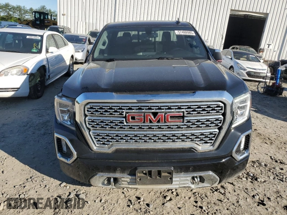 2022 GMC Sierra 1500 Denali with VIN 3GTU9FEDXNG209951, listed as a Copart auction lot 57488985 with 49,039 mi miles and Salvage title. Bid and sale history available at DreamBid. Image 5.